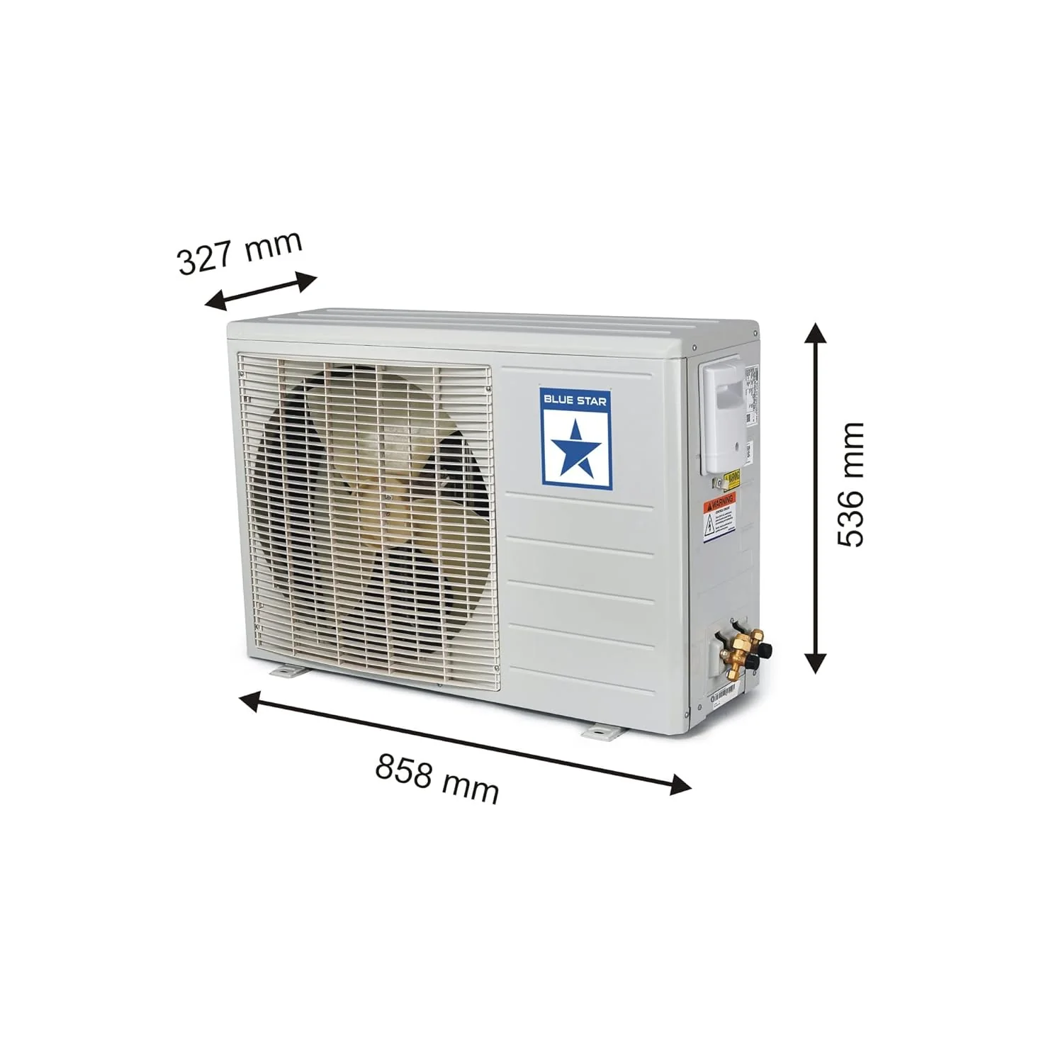 Blue Star 0.9 Ton 3 Star Convertible Inverter Split AC (IA311YNU) | 5-in-1 Cooling, Eco Mode (Open Box / Without Box) - Image 5