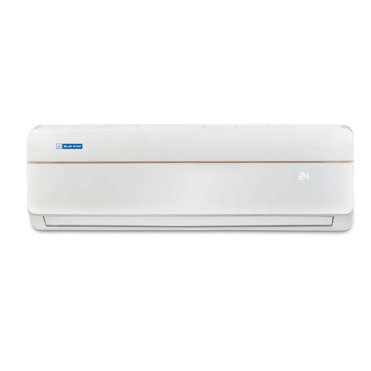 Blue Star 1.5 Ton 2 Star Fixed Speed Split AC (Copper, Multi Sensors, Dust Filter, Smart Ready, Blue Fins, Self Diagnosis, 2026 Model, FB218VXU, White)