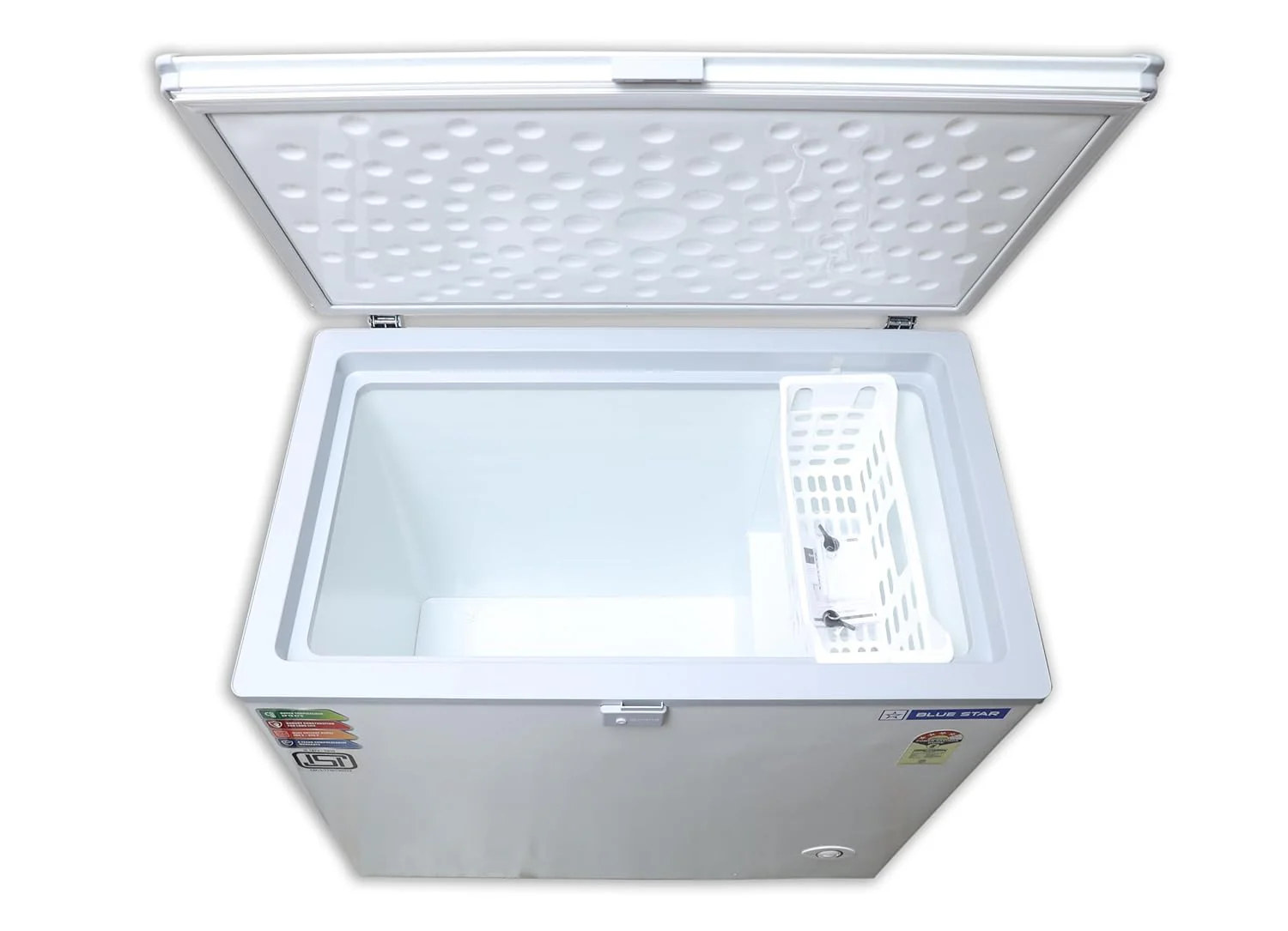 Blue Star CF4-230NEYW Single Door Deep Freezer (215 Liter, White, 4-star) - Image 6