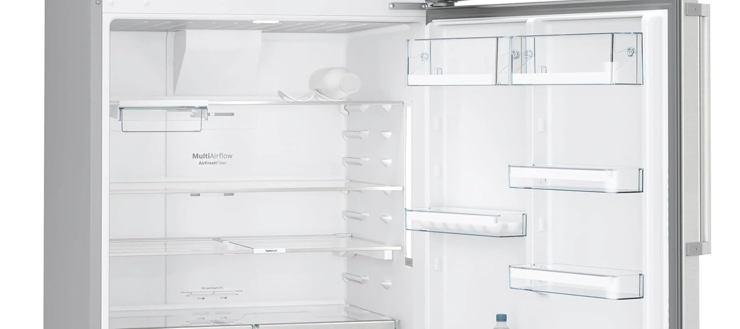 Bosch 641L, 1 Star, Frost Free Inverter Double Door Refrigerator, XXL Space, VitaFresh Plus Technology, Digital Display Panel (2026 Model, KDN86AID0I, Steel Finish) - Image 3