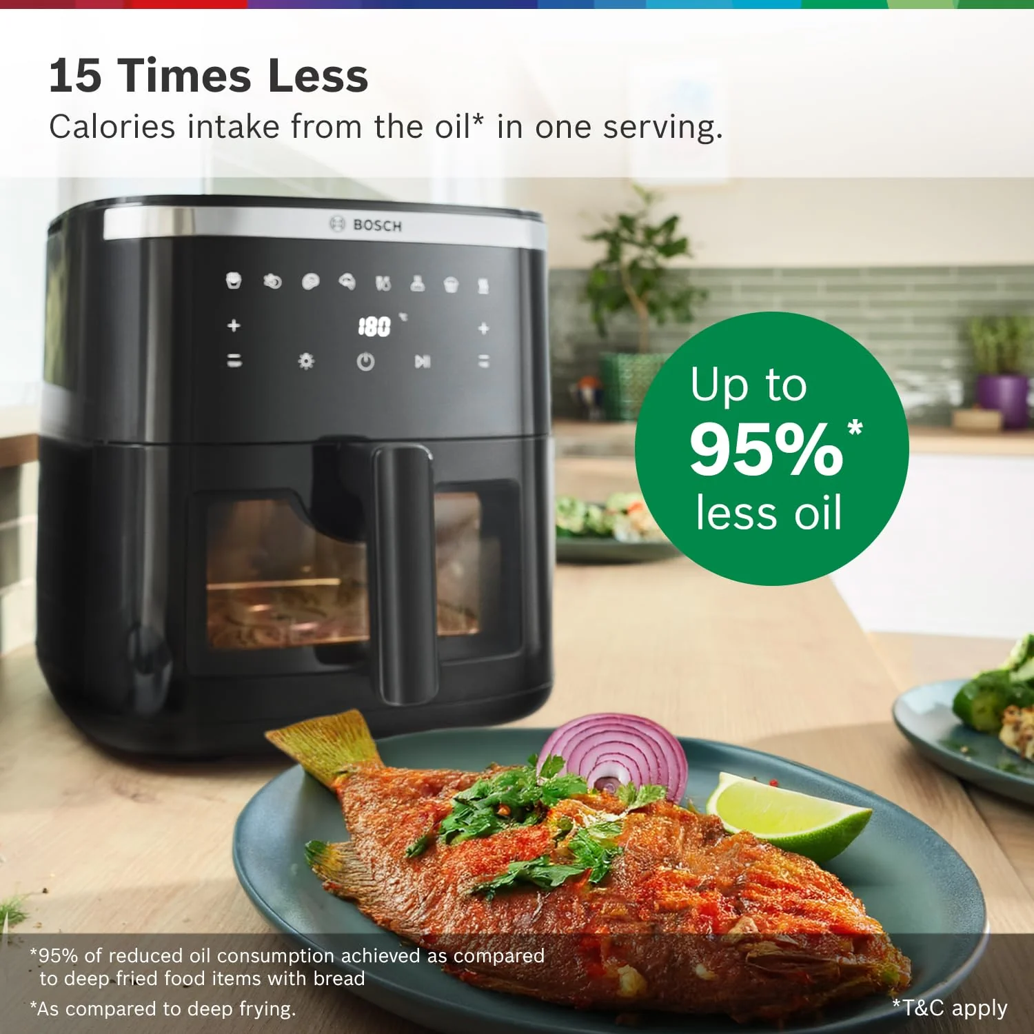 Bosch Series 6 Air Fryer MAF671B0IN XXL,7.2 L Capacity Standalone - Image 9