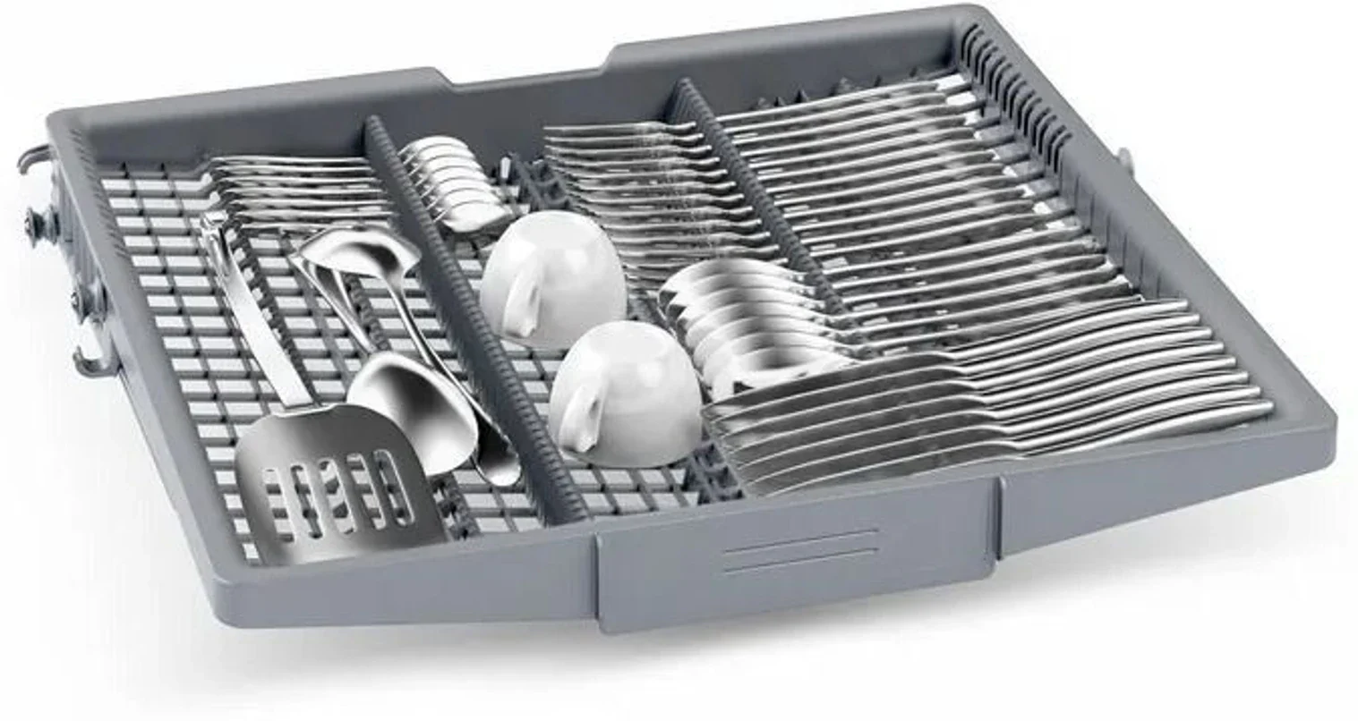 Bosch SMS6HMI01I Series 6 Free-Standing Dishwasher | 15 Place Settings | Home Connect (Wi-Fi Enabled) | Extra Clean Zone | VarioSpeed Plus | Heat Exchanger Drying | Anti-Fingerprint Finish | Energy Efficient | Silver Inox - Image 6