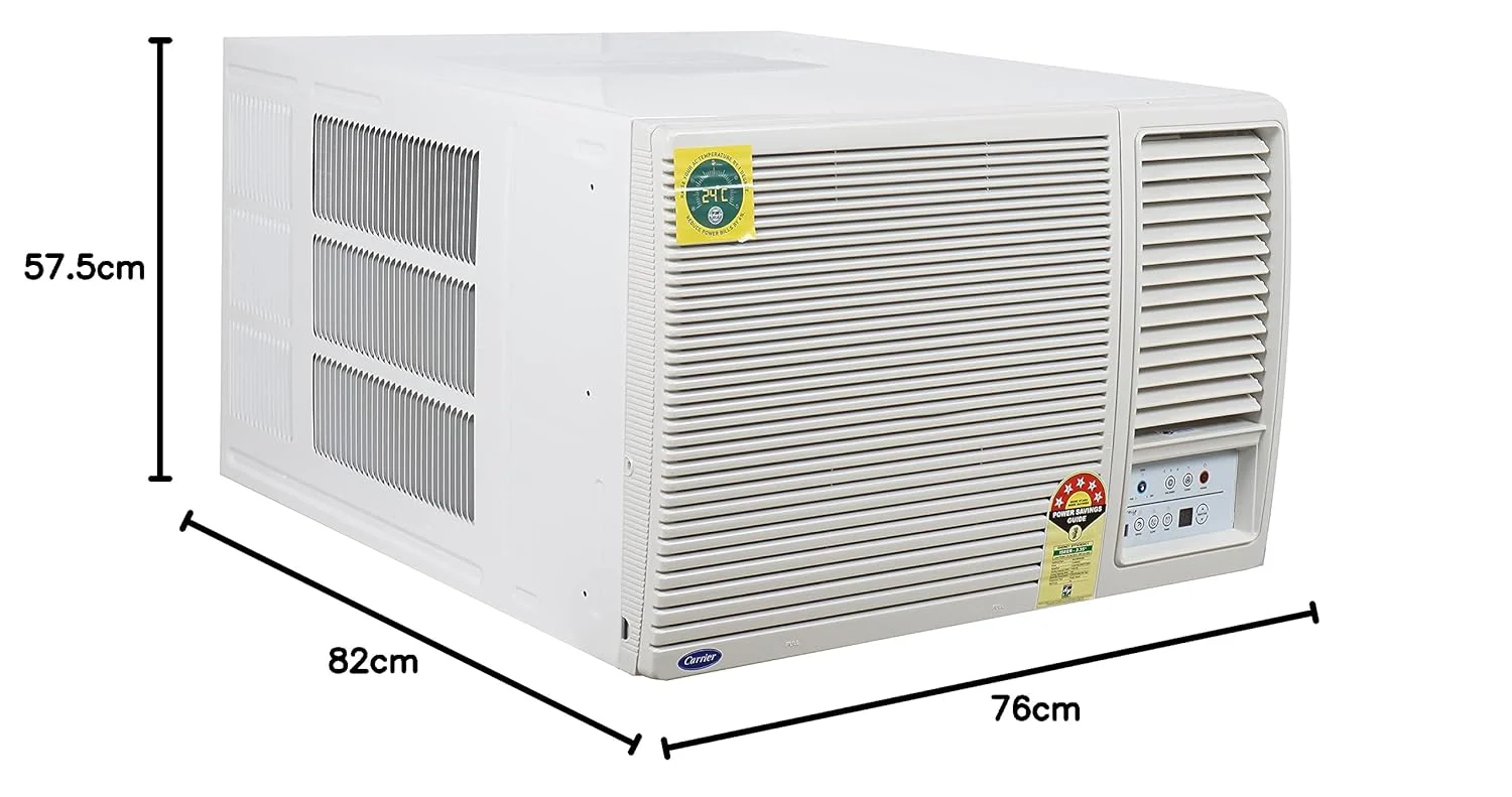 Carrier 1.5 Ton 5 Star Estrella Cx Window AC (CAW18EC5R31F1, White) - Image 2