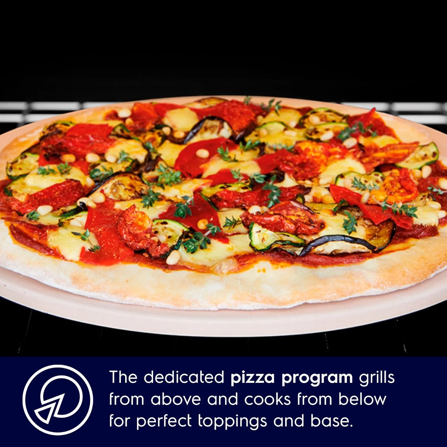 Electrolux 68L 60cm Built-In Oven with 5 Functions, UltimateTaste 300, Glass, Black, KOHLH00KA - Image 8