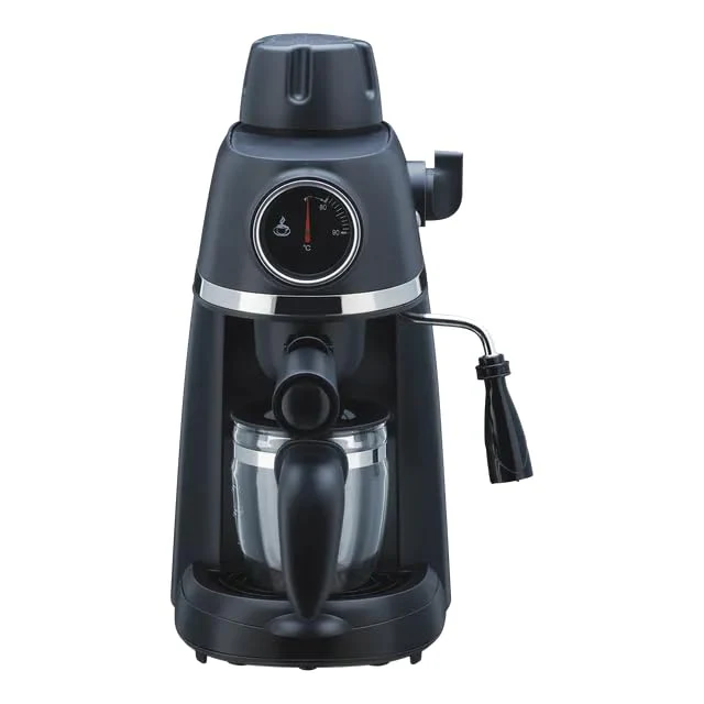 Europa 4 Cups Fully Automatic Coffee Maker (Makes Espresso, Milk Frothing Steam Nozzle with Thermo Dial, 350014, Black) - Image 6