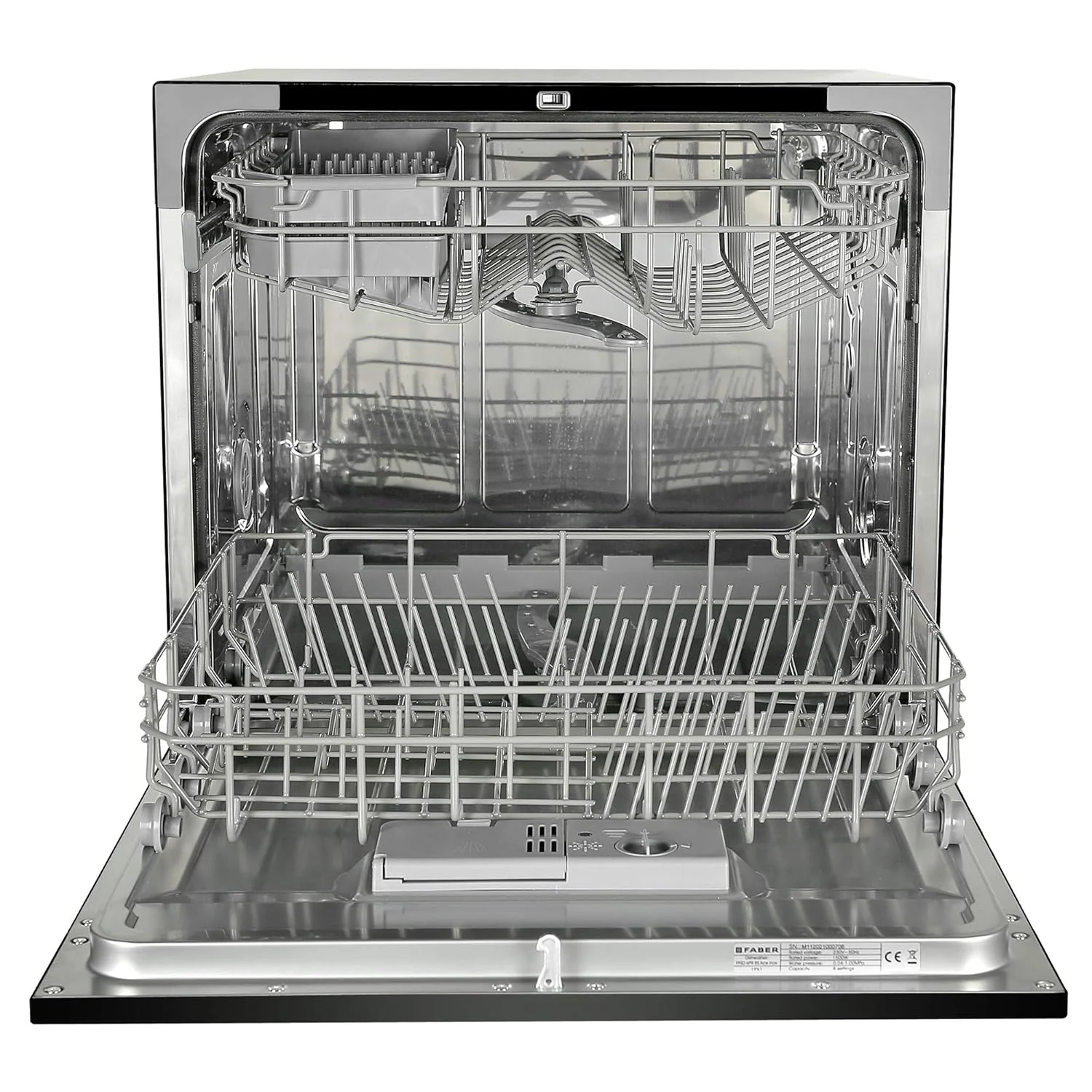 Faber 8 Place Dishwasher | 6 Wash Programs |Adjustable Upper Rack &amp; Cutlery Tray | 8L Water/Cycle | Suitable for Oil &amp; Masala Stains | 2Yr Warranty &amp; 5Yr On Cavity | FFSD 6PR 8S Ace - Image 7