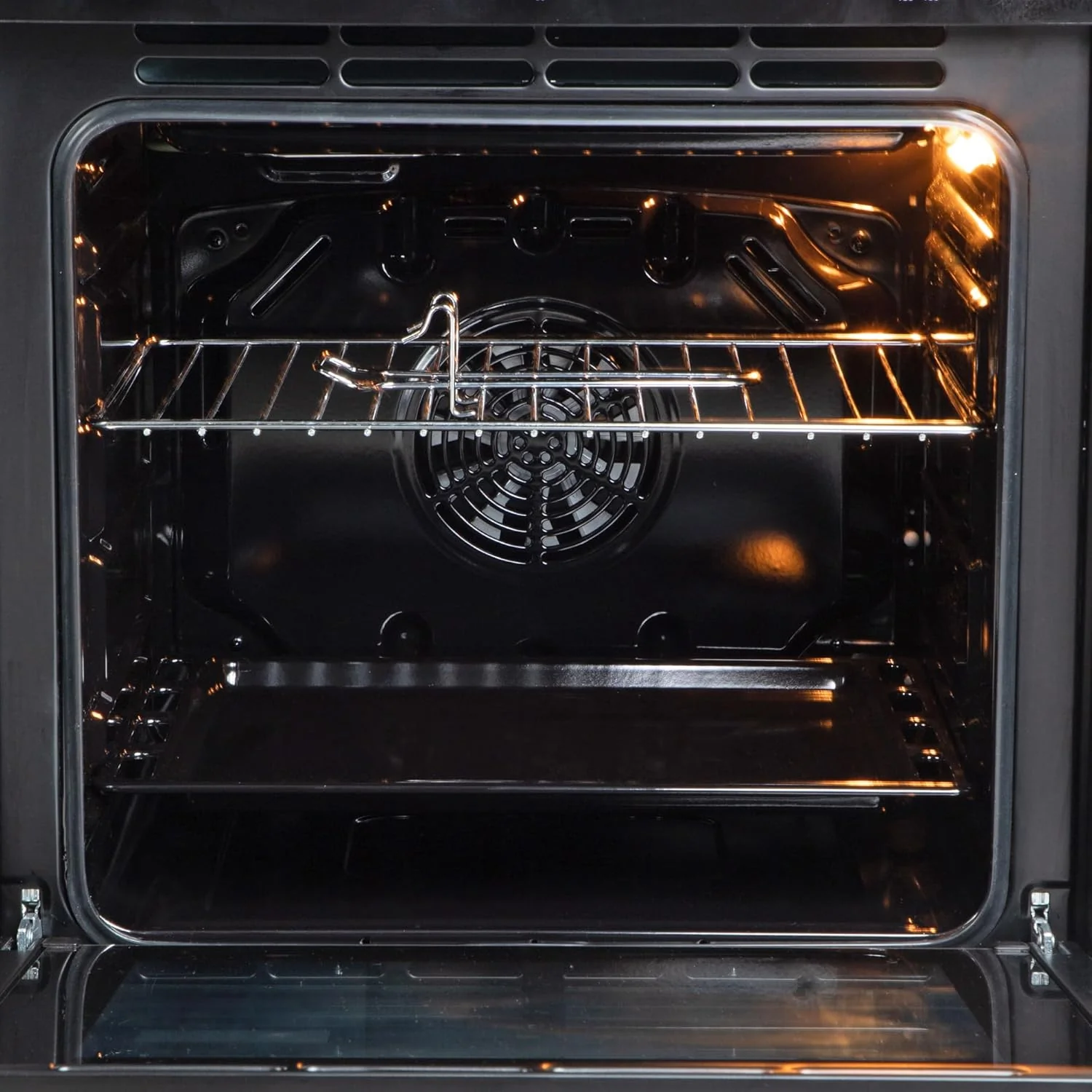 Faber 80L Black Finish Built-In Oven || Push/Pull Knob Control with Digital Display || 4 Cooking Functions with Grill Rack, Universal Pan|| FBIO 80L 4F BK with 1 Yr Comprehensive Warranty - Image 6