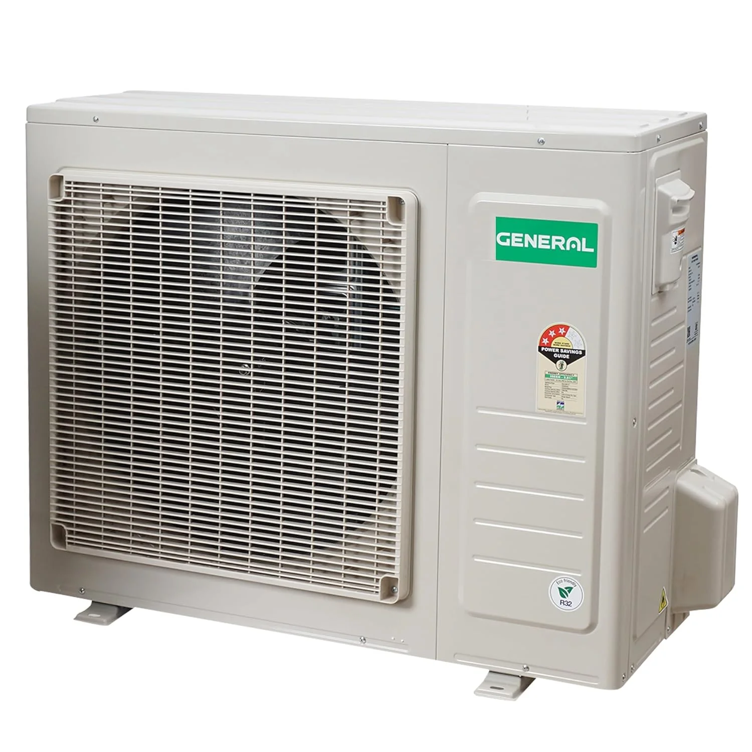 O-General 1.5 Ton 3 Star Hyper Tropical Rotary Compressor Fixed Speed Split AC (Copper, R32, 25m Long Air Throw,ASGA18BUTA-B White) - Image 3