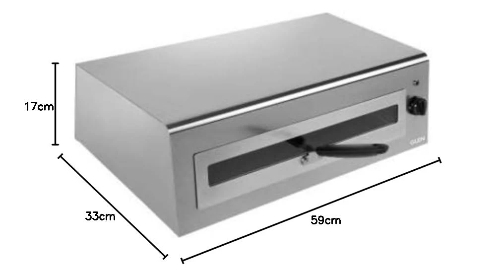 Glen Electric Tandoor &amp; Grill for Home Kitchen, Extra Large, 1400 Watt, 3 Heat Setting, Stainless Steel Body with See Through Window, Ideal for Barbecue, Roti, Prantha, Tikka, Naan, Pizza - SA5014XL - Image 2