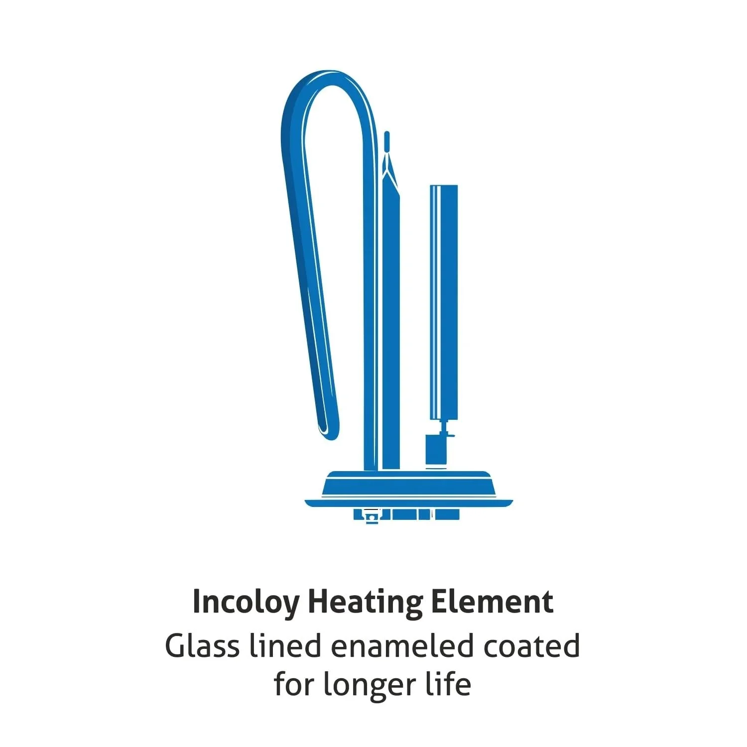 Glen Square Water Heater 2000W 8 Bar Pressure Glasslined Element and Tank, Temperature control (WH-7054INQ25LM) (25Litre) - Image 7