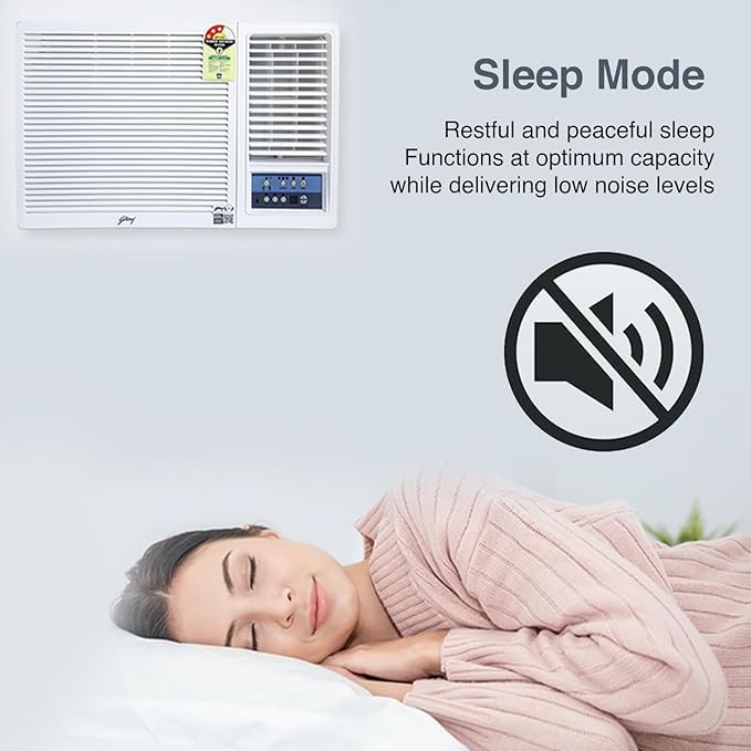 Godrej 1.5 Ton 3 Star, Turbo Mode Window AC (Copper, Anti-Dust Filter, Anti-Freeze Thermostat, AC 1.5T WFC 18UTC3-WWB Window, White) - Image 3