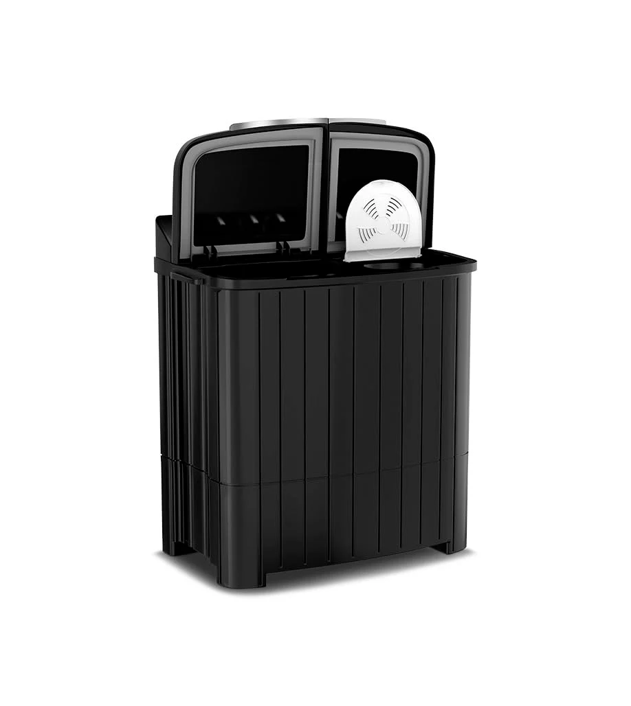 Godrej 12 Kg 5 Star Semi-Automatic Top Loading Washing Machine (WS EDGE RIO 120 5.0 TB3 SI GR, Slate Grey, Toughened Glass Lids) - Image 6
