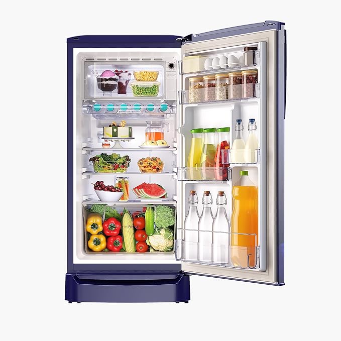 Godrej 180 L 2 Star Direct Cool Turbo Cooling Technology With Upto 24 Days farm Freshness Single Door Refrigerator (RD ERIOPLS 205B THF SE BL, Sea Blue) Visit the Godrej Store - Image 2