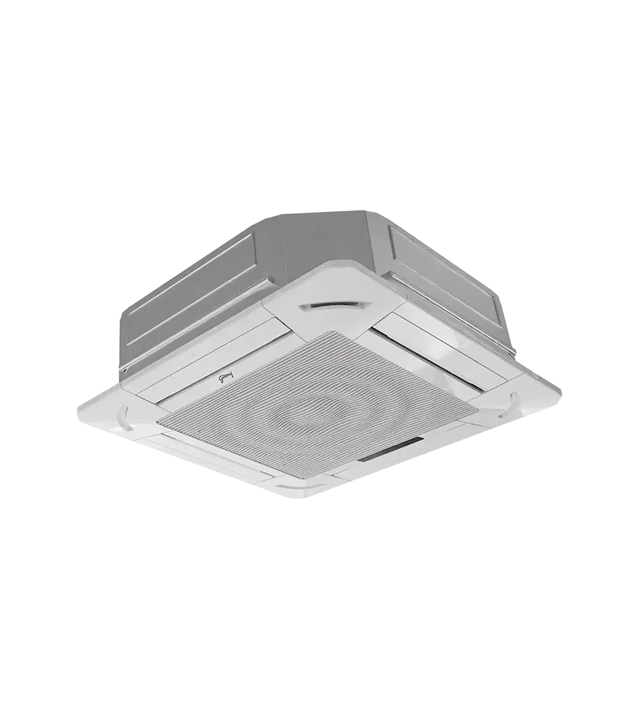 Godrej 3 Ton 3 Star, 360 Cooling, Fixed Speed Cassette AC (Copper, 2025 Model, AC 3T CFC 36FTC2 4YA, White)