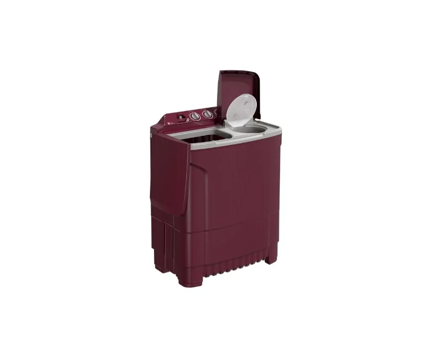Godrej 7.5 Kg 5 star Edge Prima Semi-Automatic Top Loading Washing Machine (WSEDGE CLS 75 5.0 PRA MNRD, Wine Red, 100% rust proof poly propylene body) - Image 4