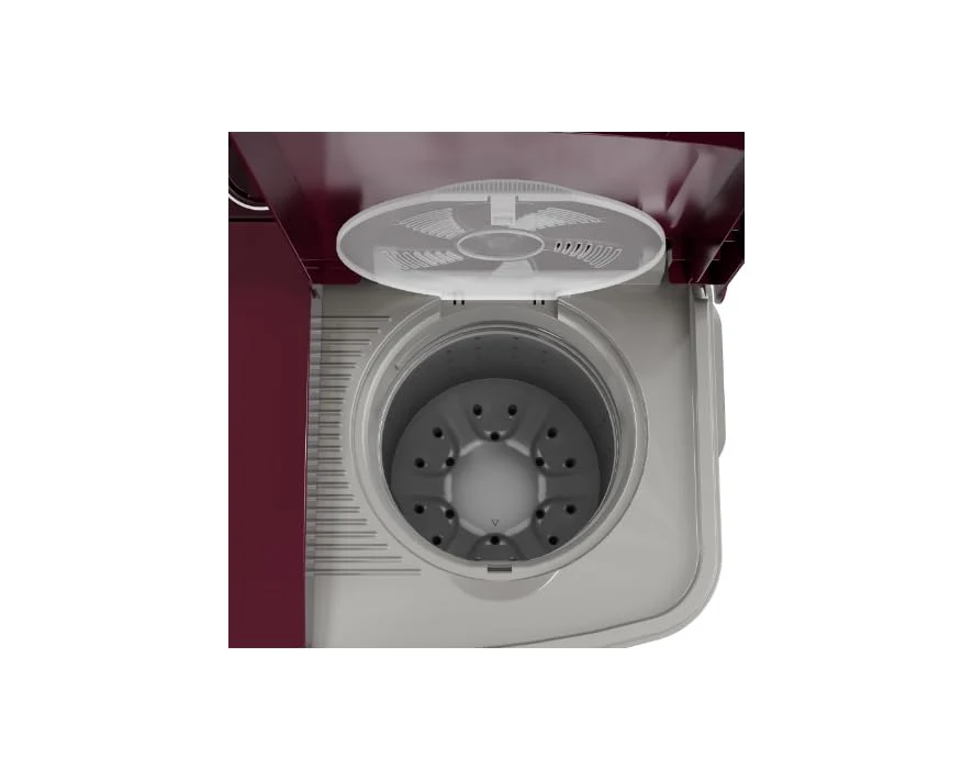 Godrej 7.5 Kg 5 star Edge Prima Semi-Automatic Top Loading Washing Machine (WSEDGE CLS 75 5.0 PRA MNRD, Wine Red, 100% rust proof poly propylene body) - Image 7