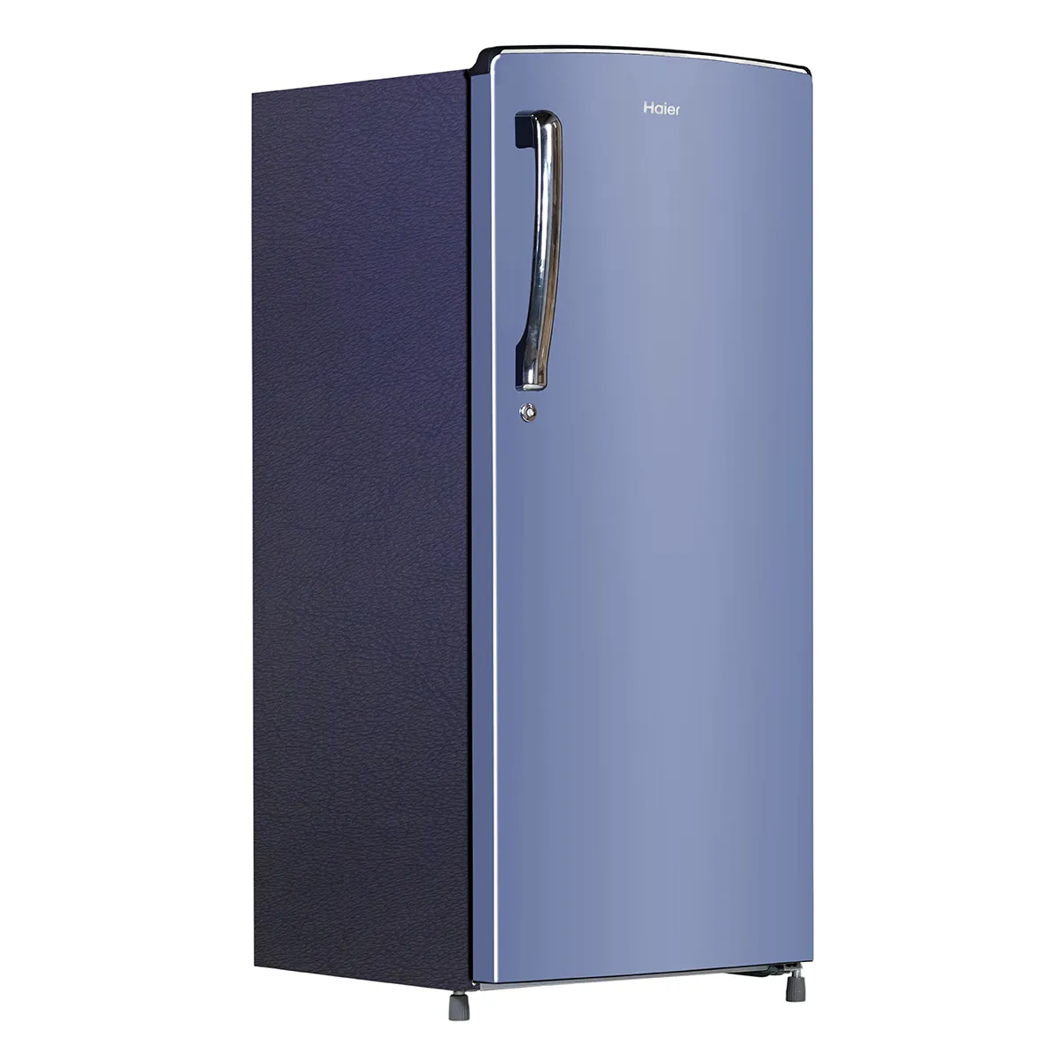 Haier 185 L, 2 Star, Radish Blue Finish Direct Cool Single Door Refrigerator REF HRD-2062BRB-N - Image 2