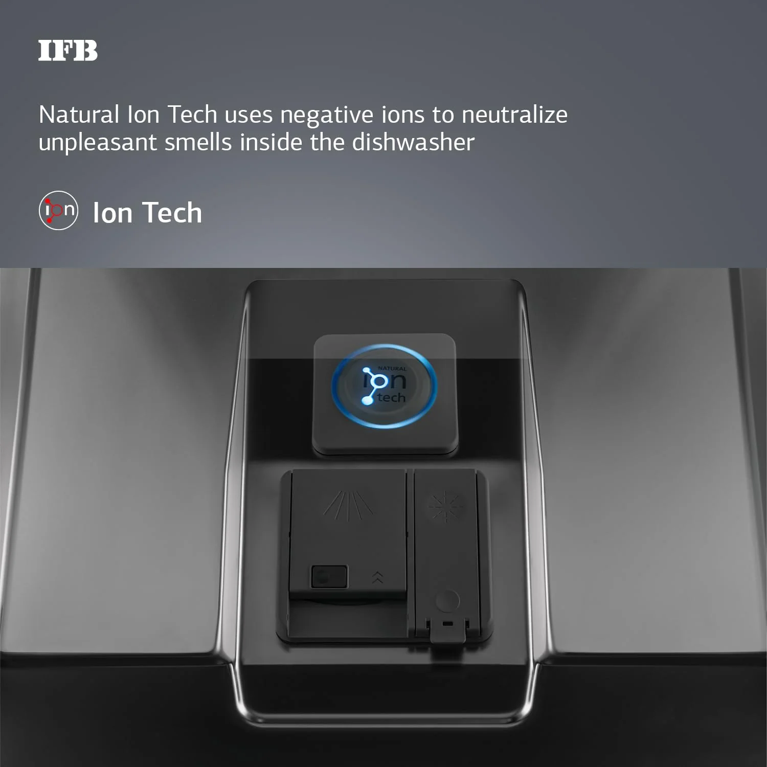 IFB 16 Place Settings with DeepClean® Technology Powered by AI Freestanding Dishwasher (Neptune VX16, Inox Grey, Largest Capacity Washes upto 92 Utensils, 70° Hot Water Wash) - Image 4