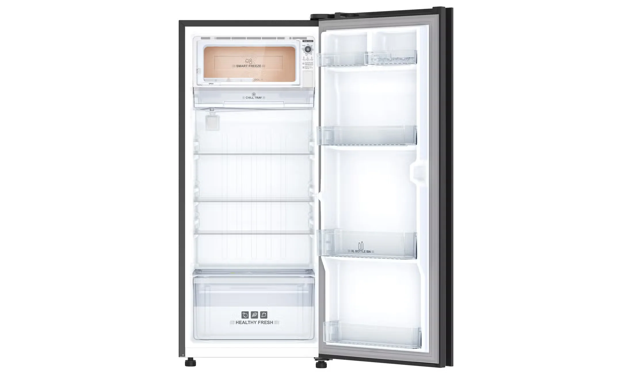 IFB 197 L 3 Star Direct Cool Refrigerator with Glass Finish (IFBDC-2233FSG) - Image 4