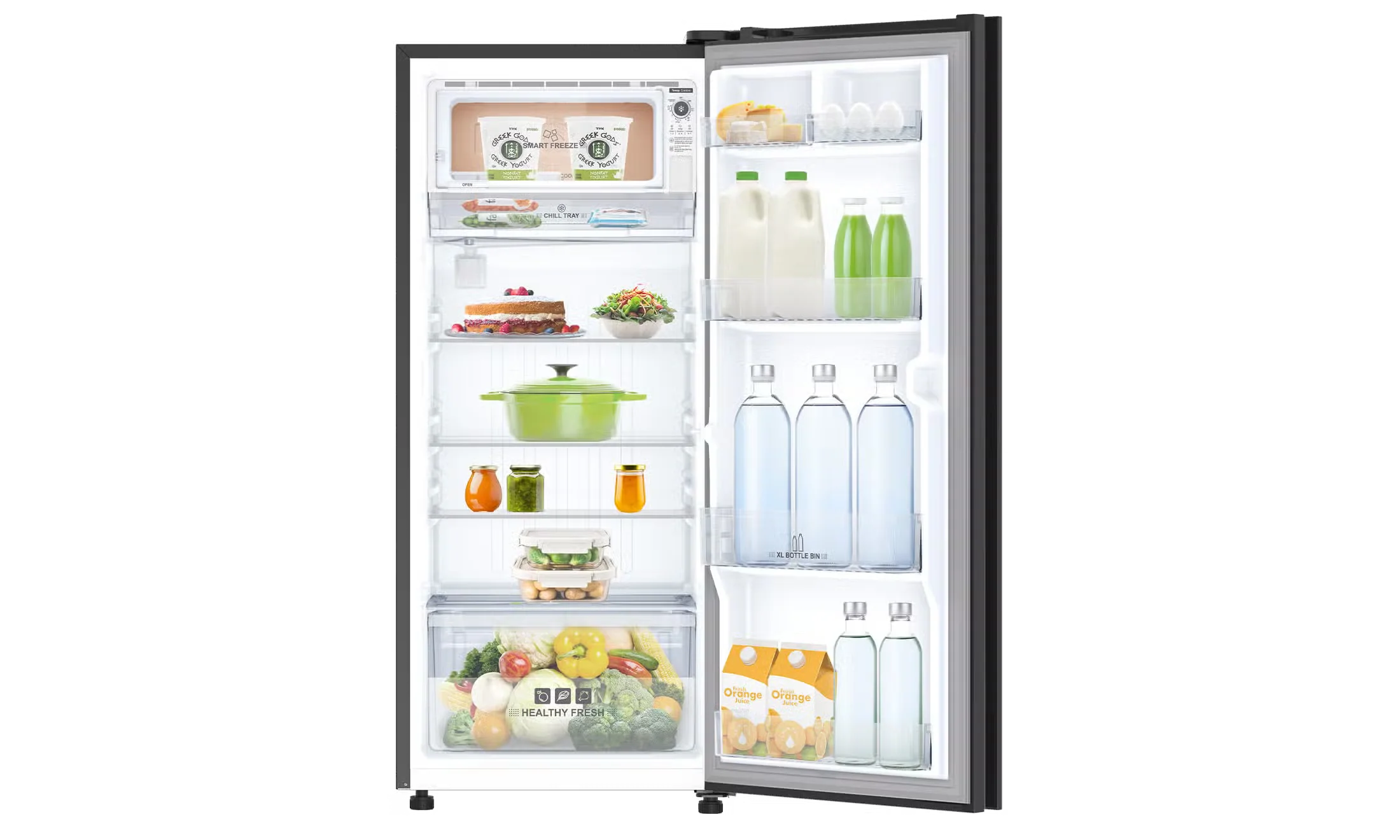 IFB 197 L 3 Star Direct Cool Refrigerator with Glass Finish (IFBDC-2233FSG) - Image 5