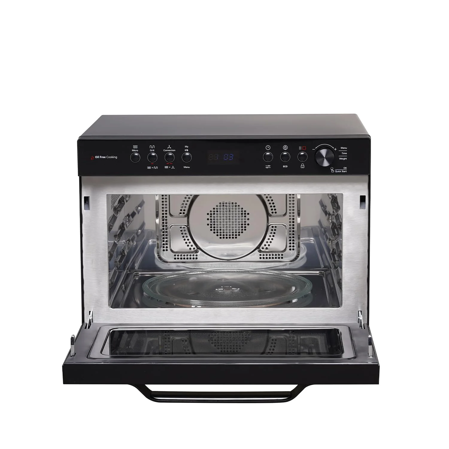 IFB 34BC2 34 Litre Convection Microwave Oven with 151 Auto Cook Menus, Oil-Free Cooking &amp; Rotisserie (Black) - Image 5