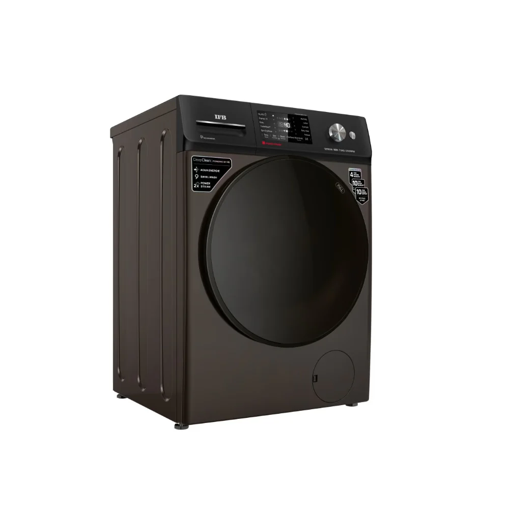 IFB 7 Kg 5 Star, DeepClean® Technology, AI Powered, WiFi, Fully Automatic Front Load Washing Machine (SERENA MBN 7012K CMS , PowerSteam®, 9 Swirl, Steam Refresh, Inbuilt Heater, Mocha) - Image 5
