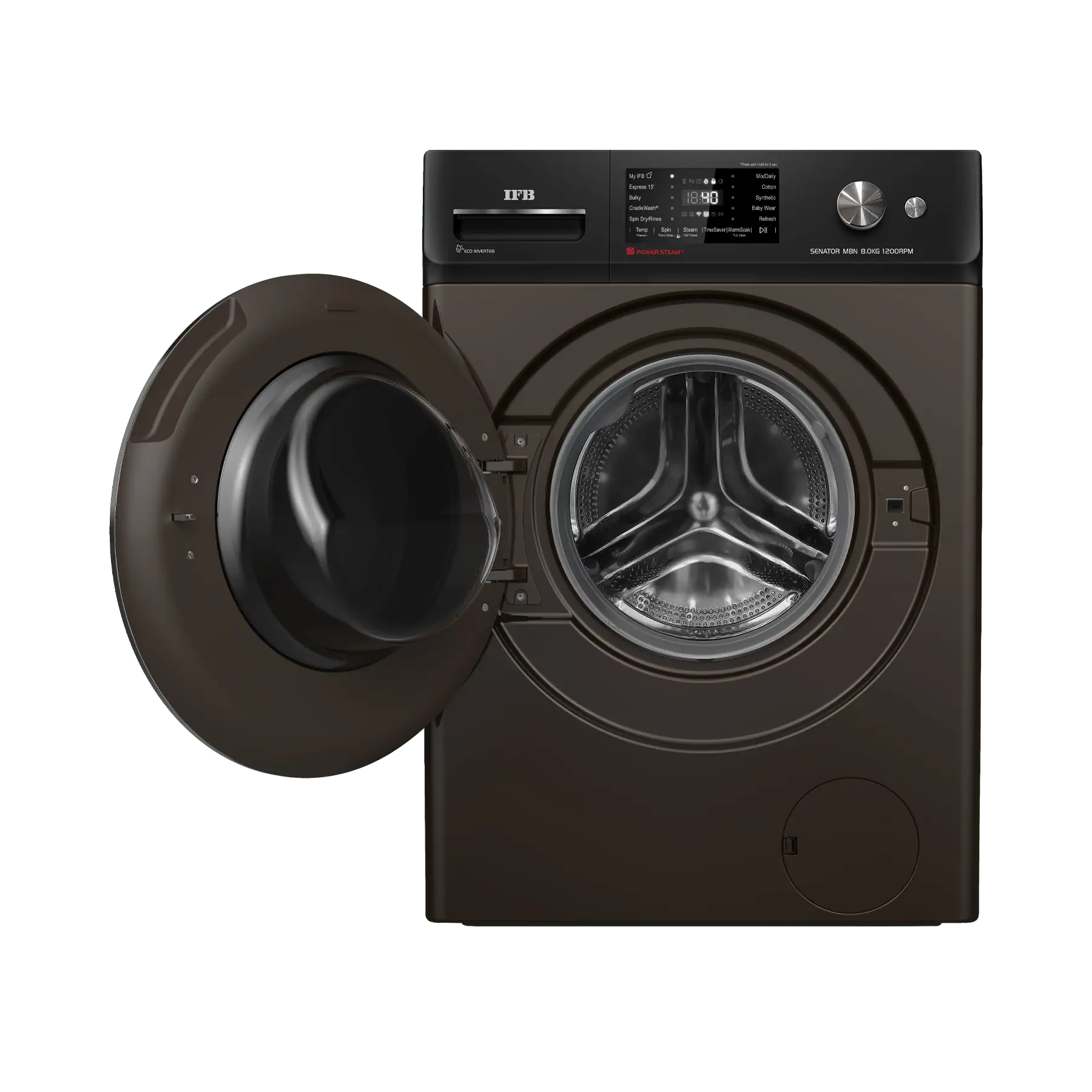 IFB Senator MBN 8012K Front Load Washing Machine 8 Kg | 1200 rpm | Mocha - Image 2