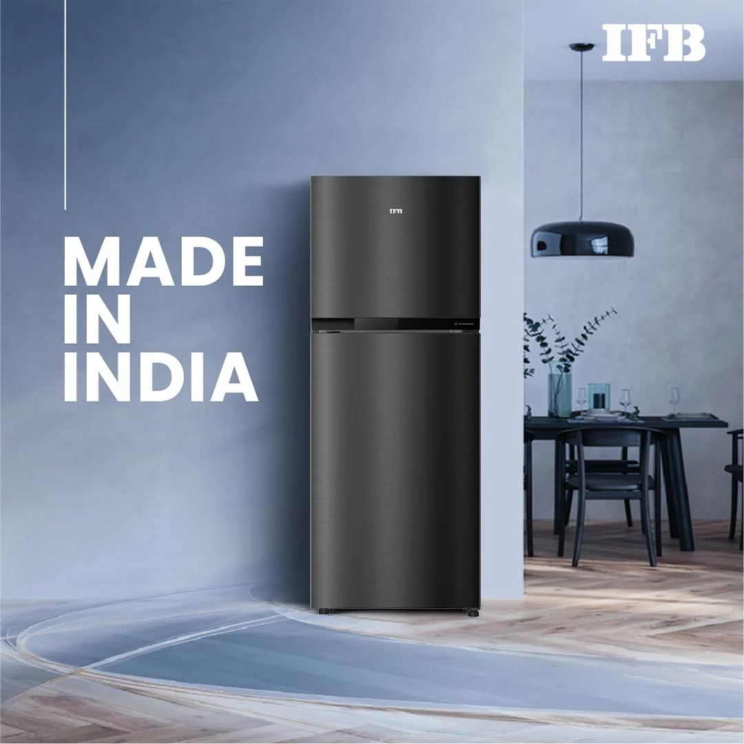IFB Smart Choice 243L 2 Star Tru Convertible 10-in-1 Frost Free Double Door Refrigerator (IFBFF-2902NKSET, Metal Black, 360 Degree Cooling, Extraordinary Space) - Image 4