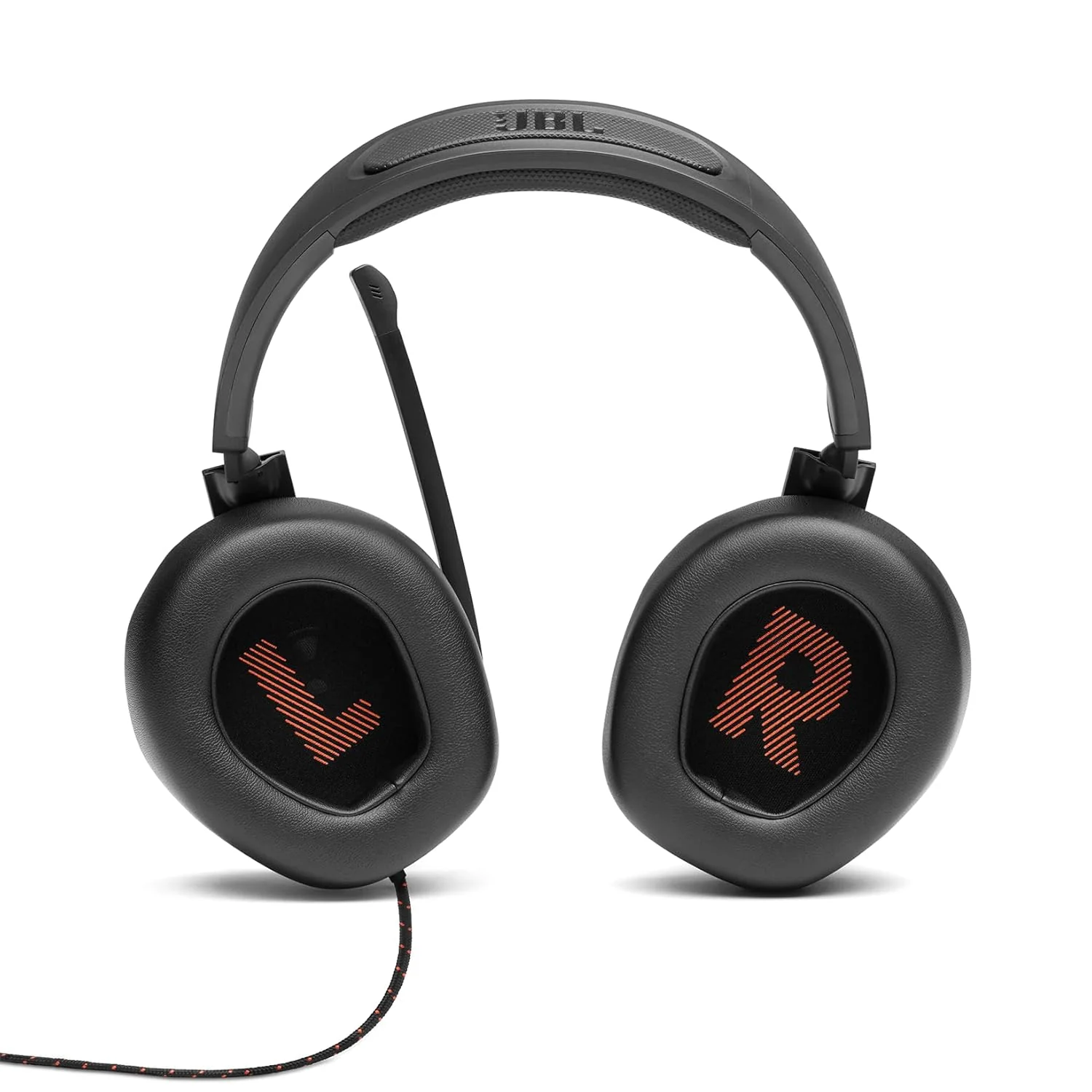 JBL Quantum Wired Over Ear Headphones with Mic (Black) - Image 4