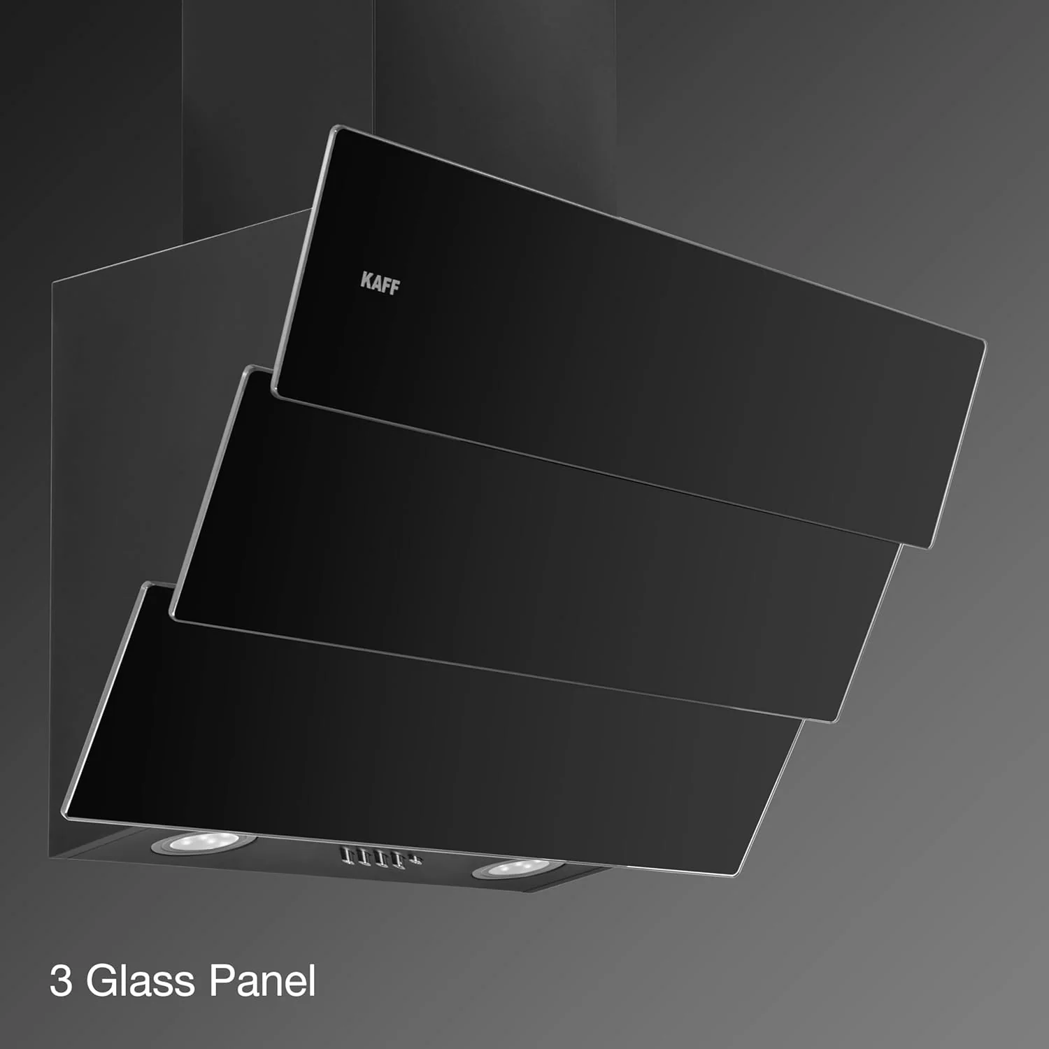 KAFF JIFF 60 Chimney – 1000 m³/hr, Slant Design, 60cm (Open box / Without box) - Image 3