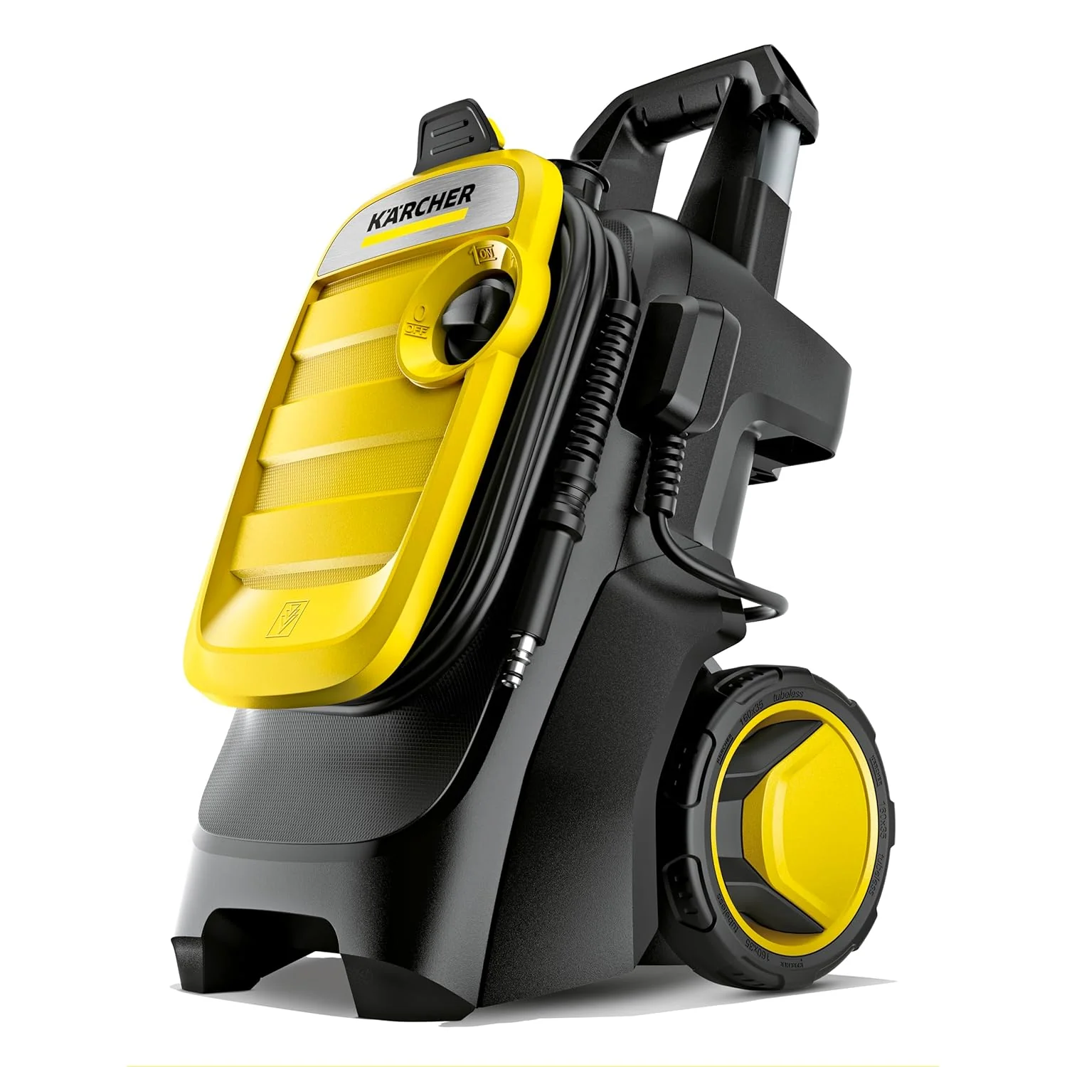 Kärcher K 5 Compact Pressure Washer, Maximum Pressure: 145 Bar, Flow Rate: Max. 500 l/h, Surface Performance: 40 m²/h, Water Filter, Weight: 12 kg, High Pressure Hose and Gun, Dirt Blaster, Jet Pipe - Image 6
