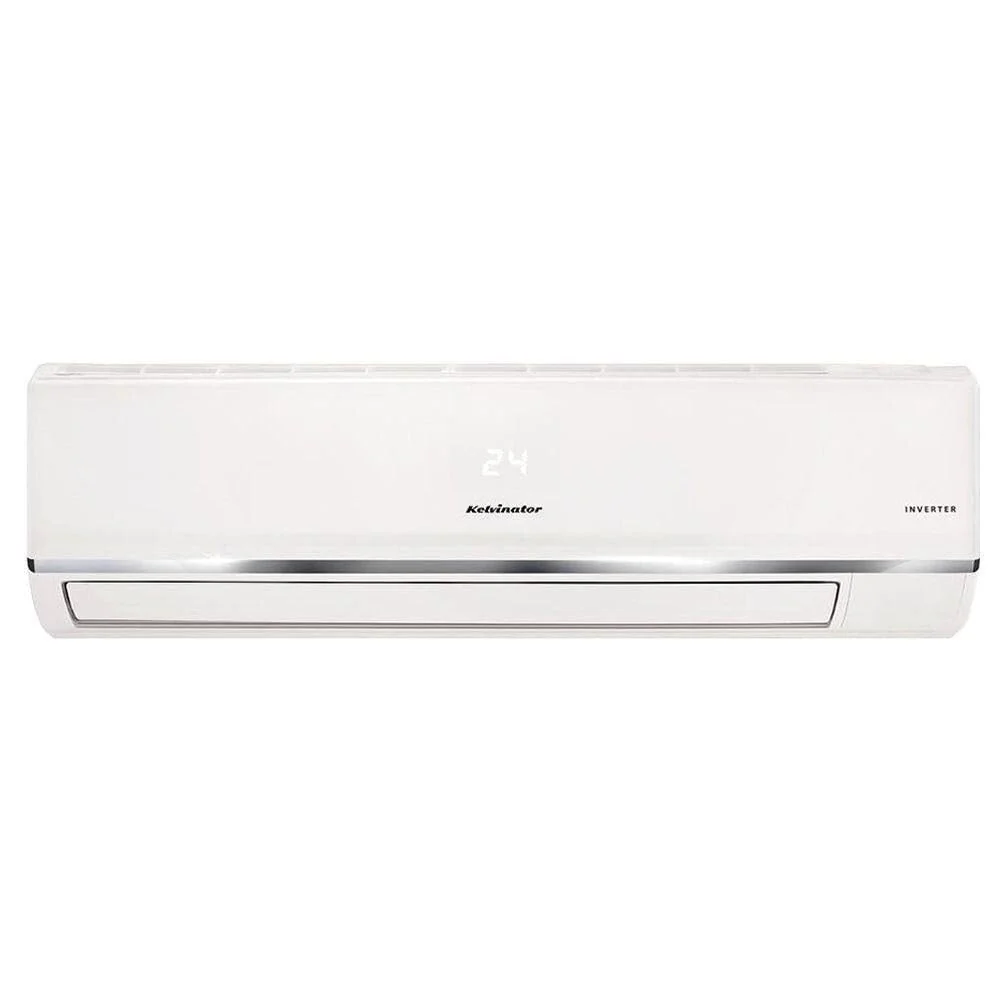 Kelvinator 1 Ton 3 Star, Inverter Split AC (Copper, 6-in-1 Expandable,PM 2.5 Filter,Anti Mild Dew, Powered by AI) KAS-V123ATFG,WHITE,5 Year Comprehensive Warranty