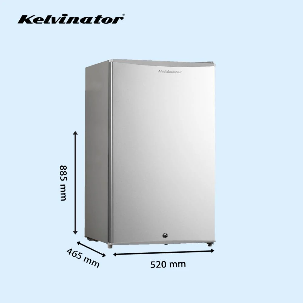 Kelvinator 95 Litres 1 Star Single Door Refrigerator (Silver Grey, KRC-F100RBPSGS) - Image 7