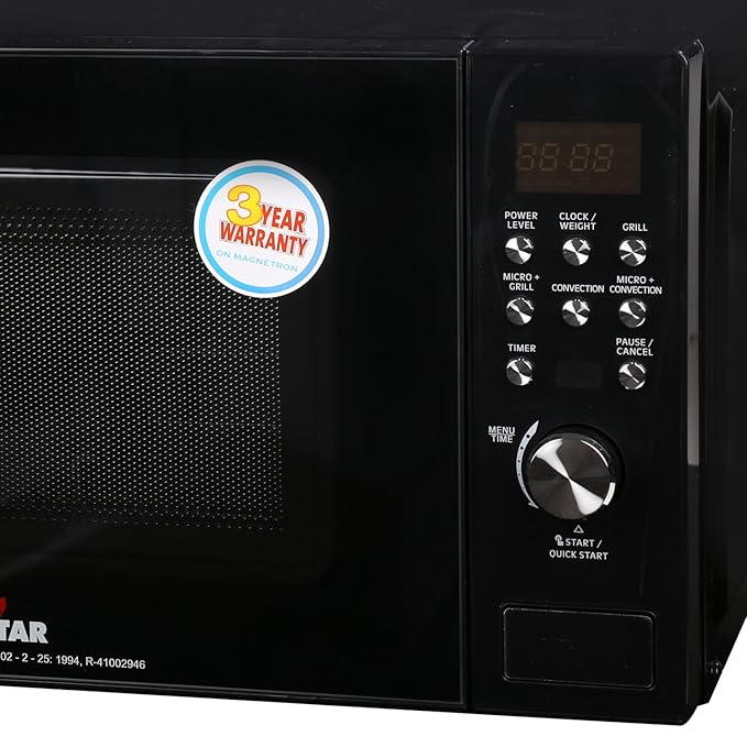 Kenstar 20 L Convection Microwave Oven (KJ20CBG101, Black) - Image 3