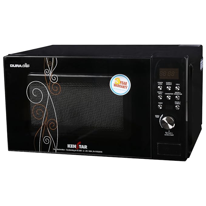 Kenstar 20 L Convection Microwave Oven (KJ20CBG101, Black) - Image 5