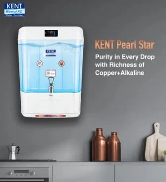 KENT PEARL STAR 11 L RO + UV + UF + TDS Water Purifier (White) - Image 2