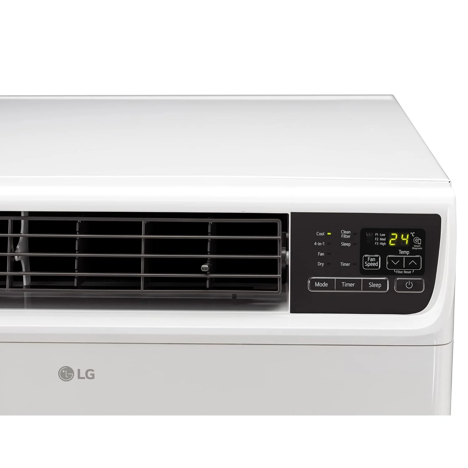 LG 1.5 Ton 5 Star DUAL Inverter Window AC (Copper, Convertible 4-in-1 cooling, RW-Q18WUZA, HD Filter with Anti-Virus Protection, White) - Image 10