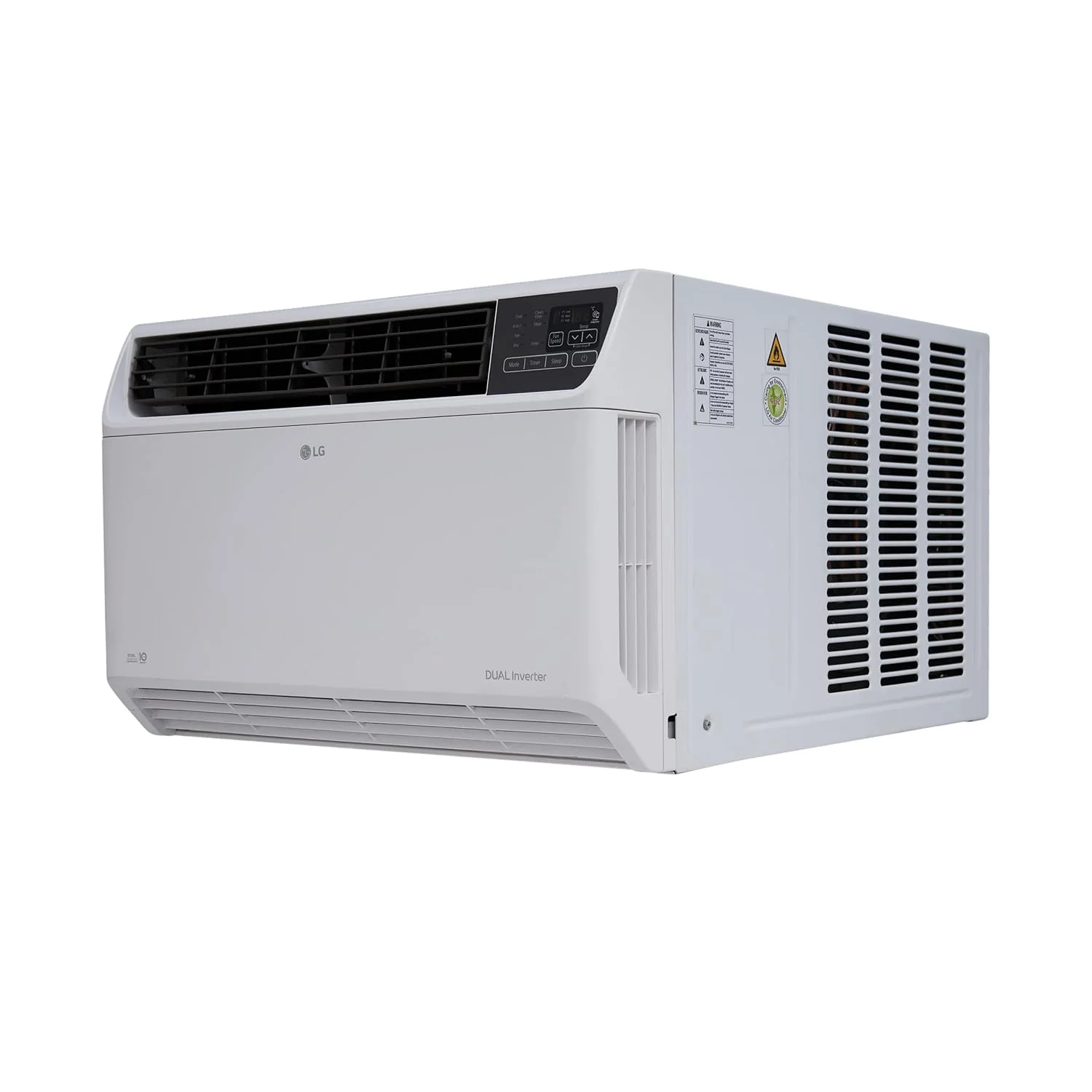 LG 1.5 Ton 5 Star DUAL Inverter Window AC (Copper, Convertible 4-in-1 cooling, RW-Q18WUZA, HD Filter with Anti-Virus Protection, White) - Image 6