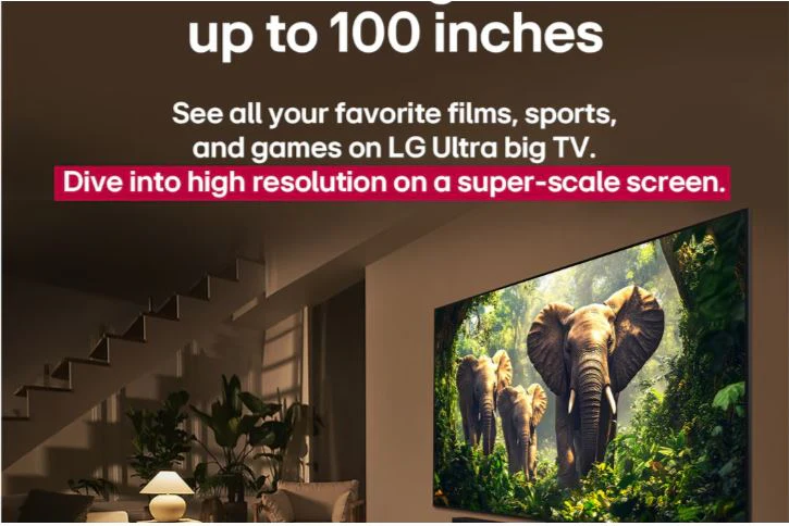 LG 100 (254cm) LG QNED evo AI QNED86 MiniLED TV 2025 - Image 8