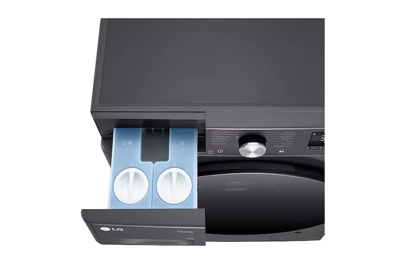 LG 13Kg Front Load Washing Machine, AI Direct Drive™, ez-Dispense, Middle Black, 5 Star, FHP1413Z7M - Image 3