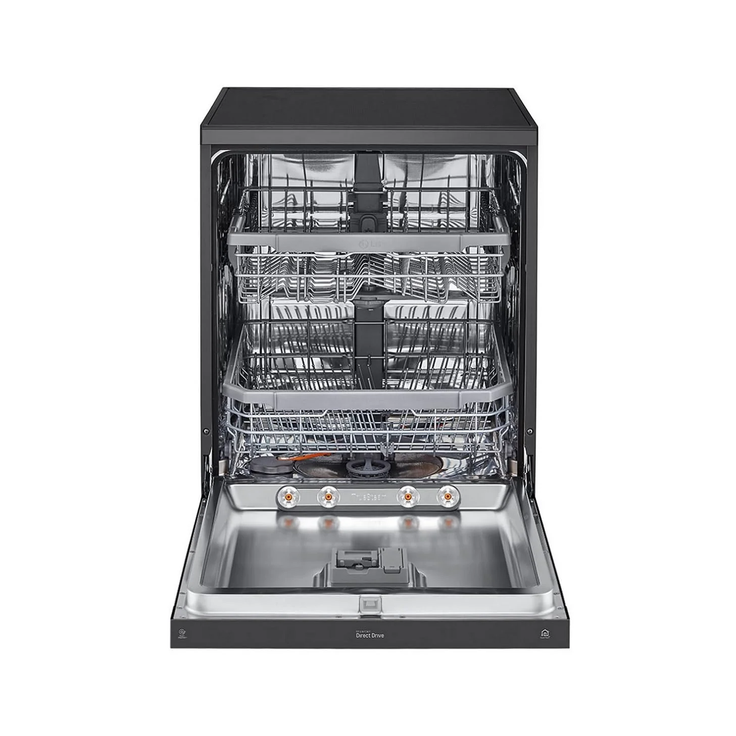 LG 14 Place Setting Free Standing Dish Washer with TrueSteam, QuadWash, EasyRack Plus, Wi-Fi Enabled (DFB424FM, Matte Black, Inverter Direct Drive Motor) - Image 18