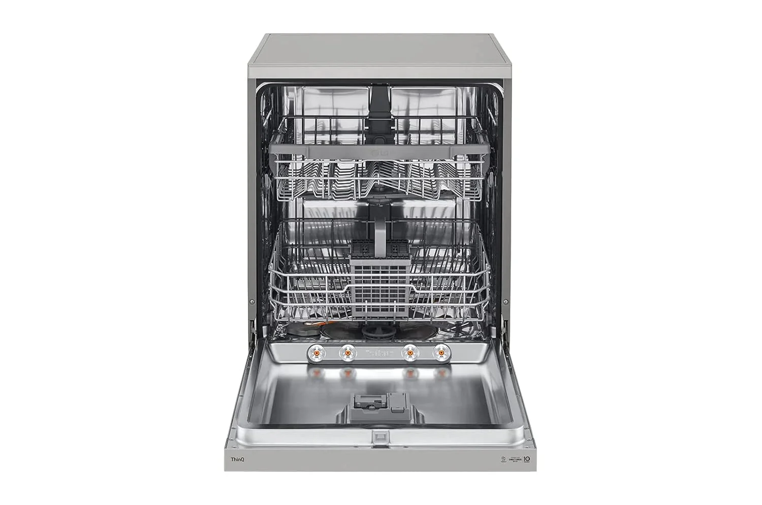 LG 14 Place Setting Freestanding Dishwasher (TrueSteam, DFB532FP, Silver) - Image 5