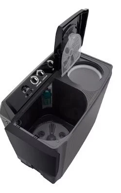 LG 14Kg Semi Automatic Washing Machine, Roller Jet Pulsator + Soak, Middle Black, 5 Star(P1465SKAZ) - Image 6