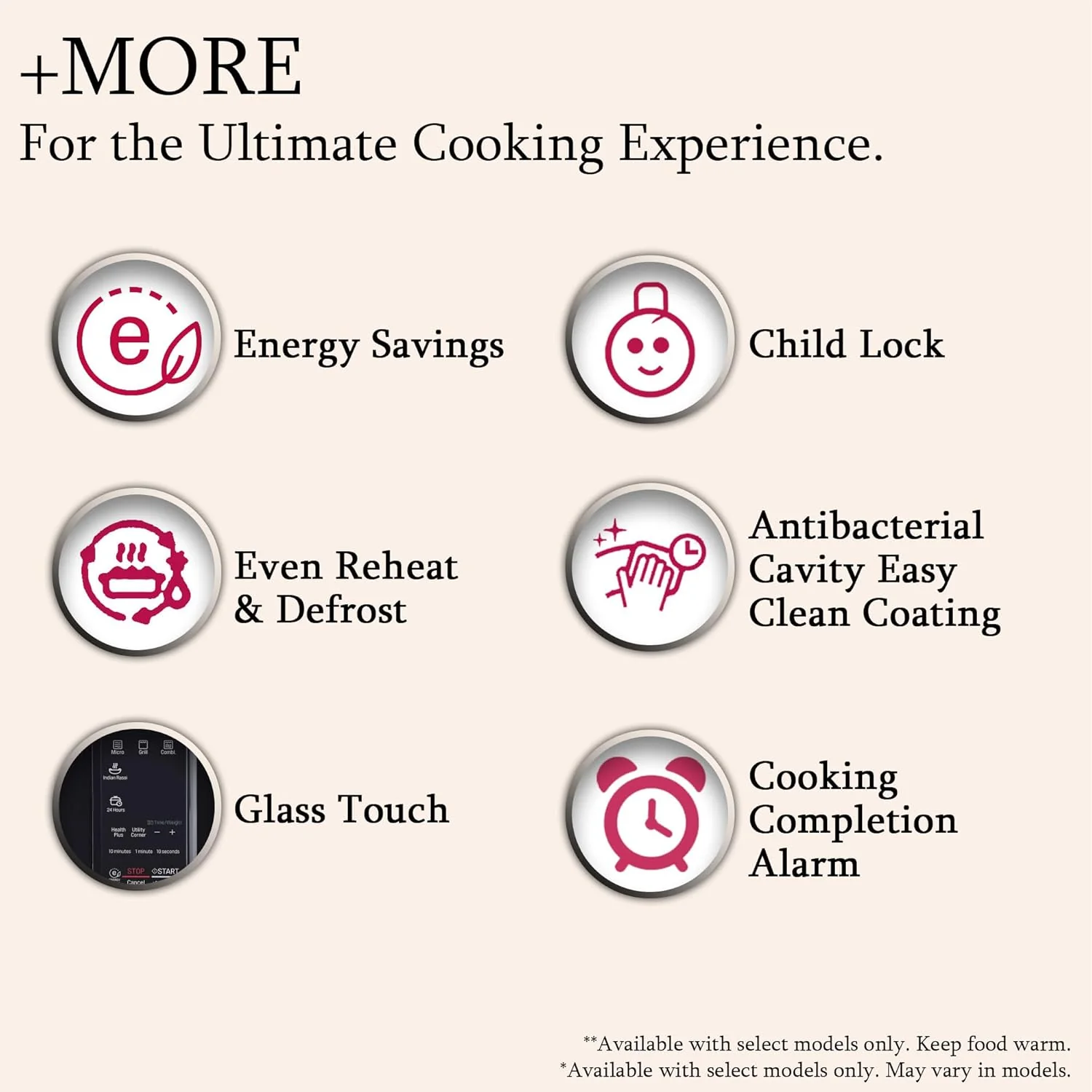 LG 20 L Grill / Solo Microwave Oven with Auto Cook Menu, Energy Saving, Quartz Heater, Anti Bacterial Cavity, Black MH2044BP - Image 2