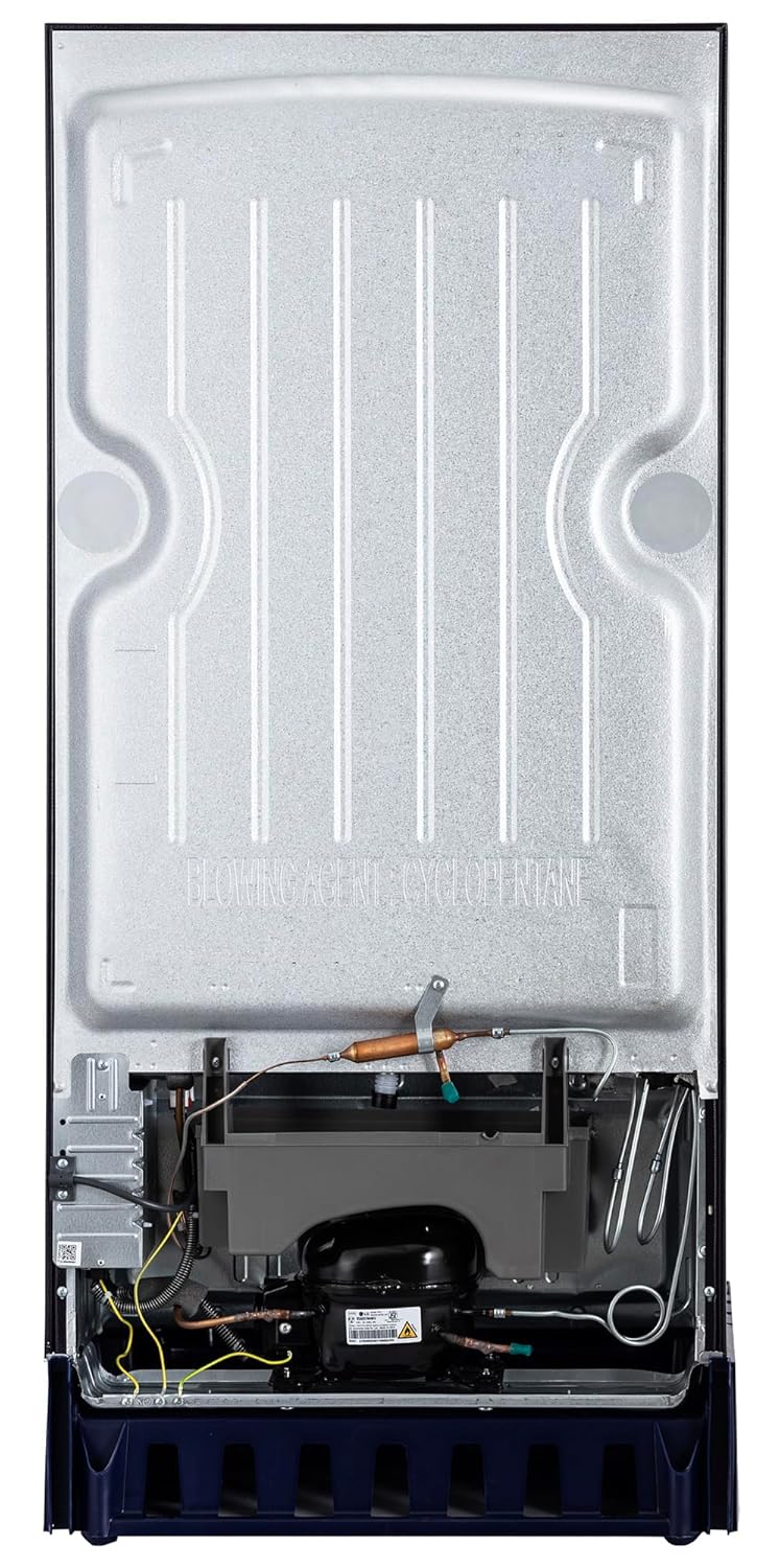 LG 210 L, 3 Star, Direct Cool, Smart Inverter Compressor, Single Door Refrigerator (2025 Model, GL-D231ABAD, Blue Aurora, Humidity Controller, Base stand with Drawer & Fast Ice Making) - Image 12
