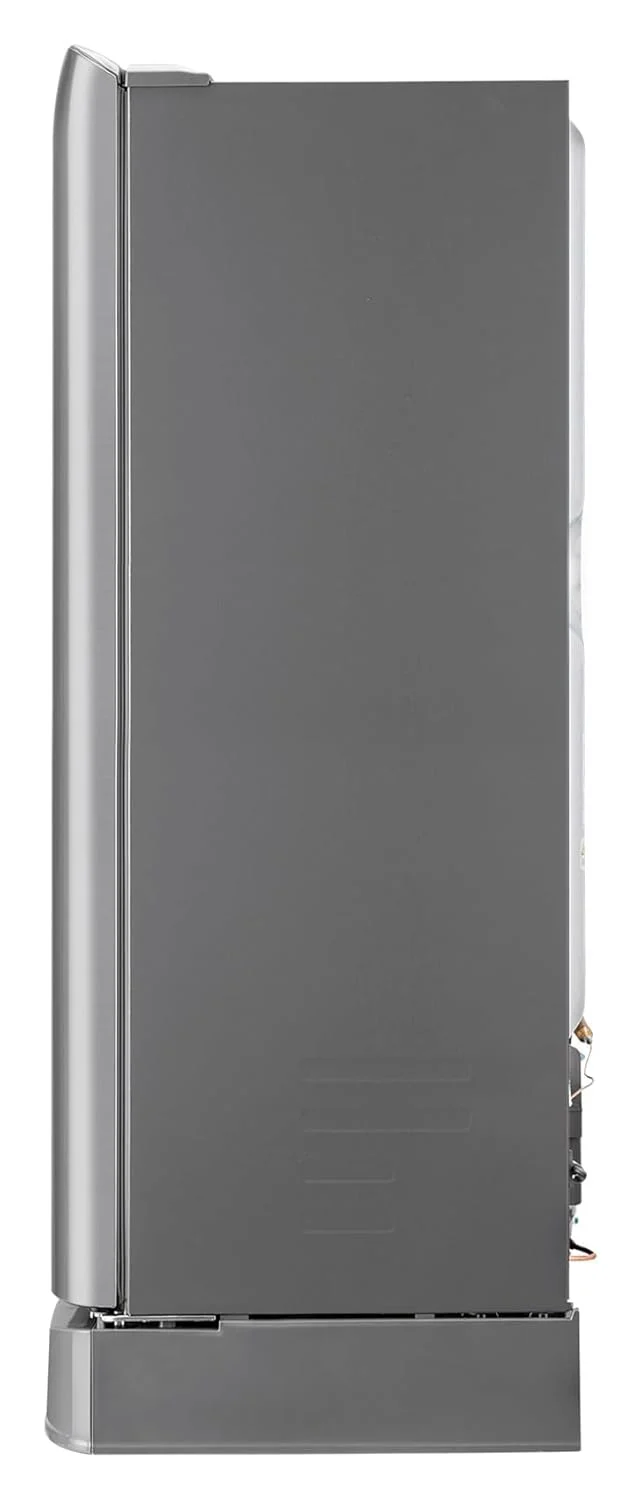 LG 210L Single Door Refrigerator with Base Stand Drawer, Smart Inverter Compressor, Direct Cool, Shiny Steel, 5 Star,(GLD2256ZAPZ) - Image 6
