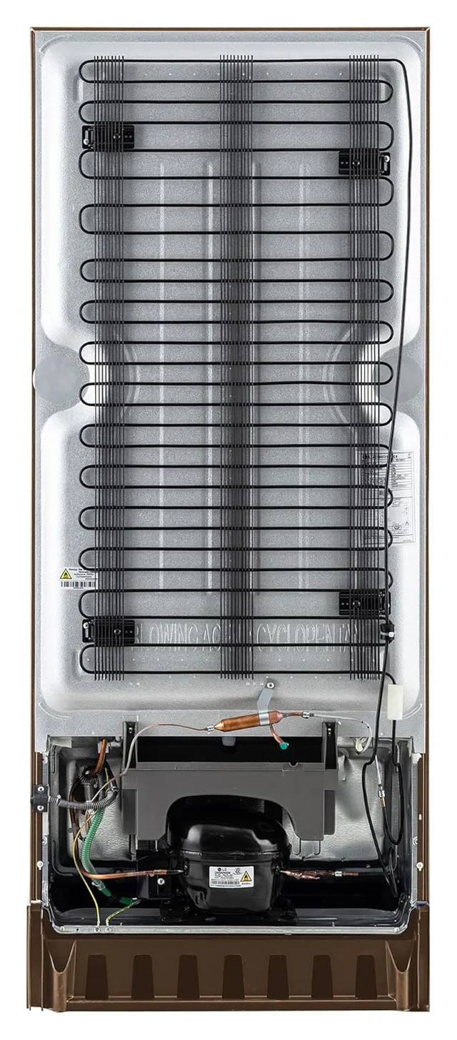 LG 224 L, 3 Star, Direct Cool Single Door Refrigerator (GL-D241AFSD, Fawn Steel, Base stand with drawer &amp; Fast Ice Making) - Image 4