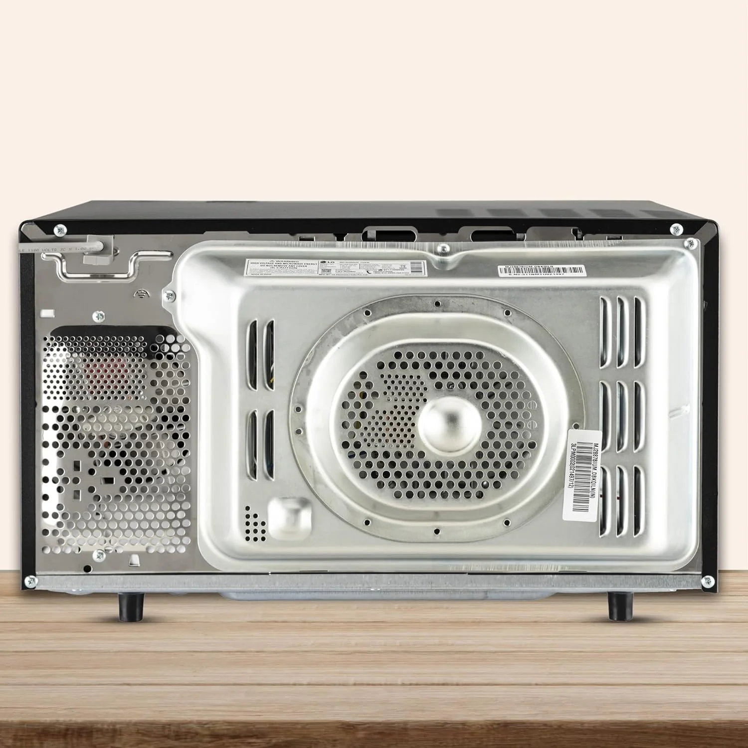 LG 28 L Charcoal Convection Healthy Microwave Oven (MJ2887BIUM, Black, Healthy Heart Recipes, Diet Fry, Pasteurized Milk, 360° Motorised Rotisserie &amp; 10 Years of warranty on Charcoal Heater) - Image 4