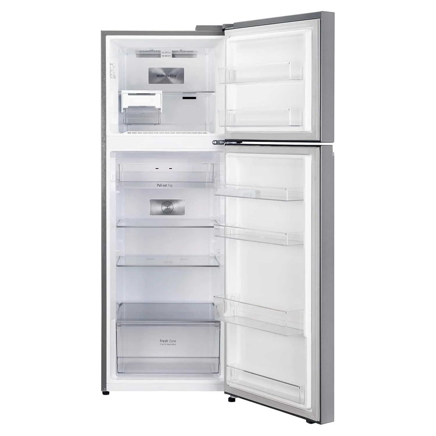 LG 343 L 2 Frost-Free Smart Inverter Compressor Double Door Refrigerator Appliance (GL-N382SDSY, Dazzle Steel, Multi Air Flow Cooling, 2023 Model) - Image 11