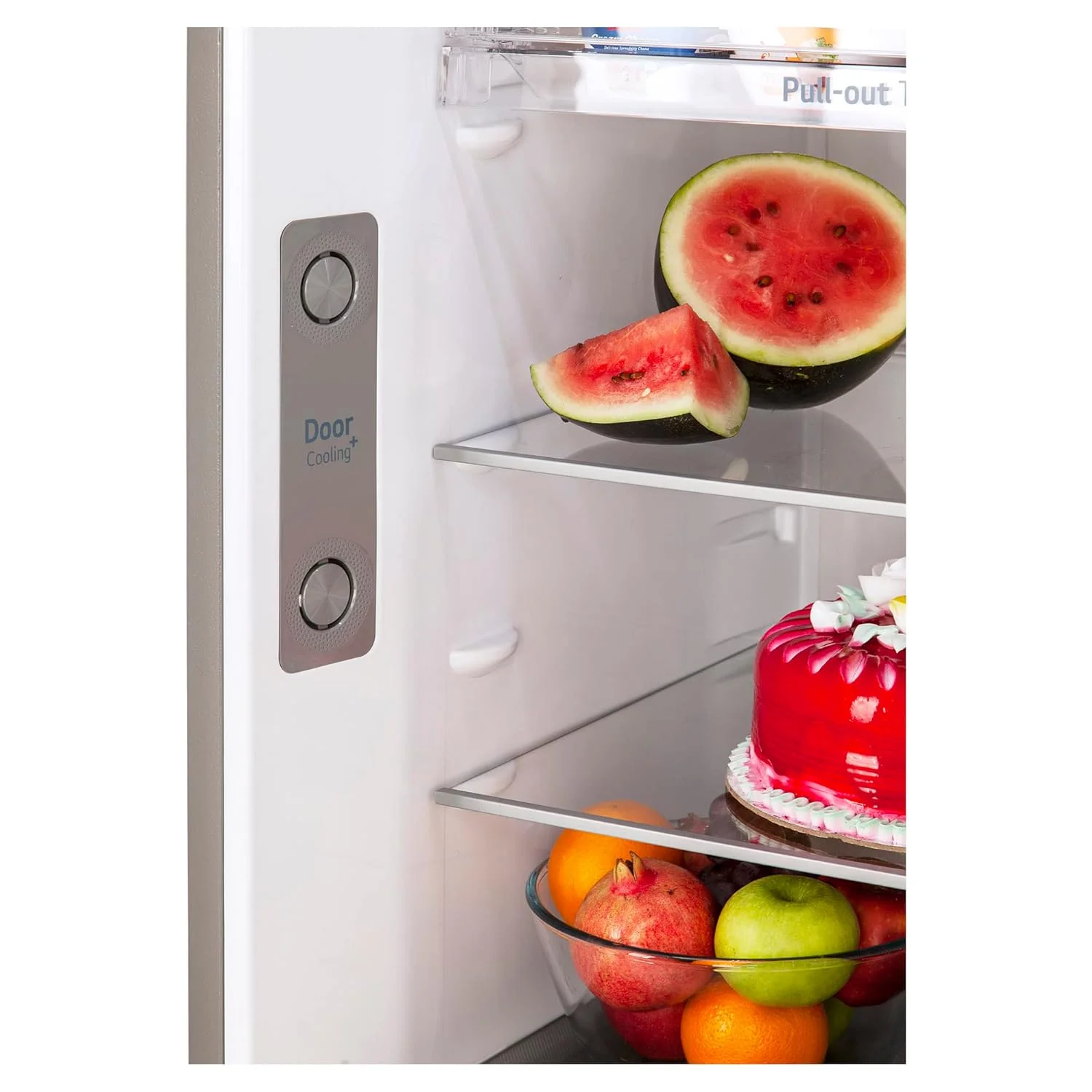 LG 343 L, 3 Star, Smart Inverter Compressor, Wi-Fi Enabled, Convertible Frost-Free Double Door Refrigerator (‎GL-T382TPZX, Shiny Steel, Auto smart connect &amp; Door Cooling+) - Image 12